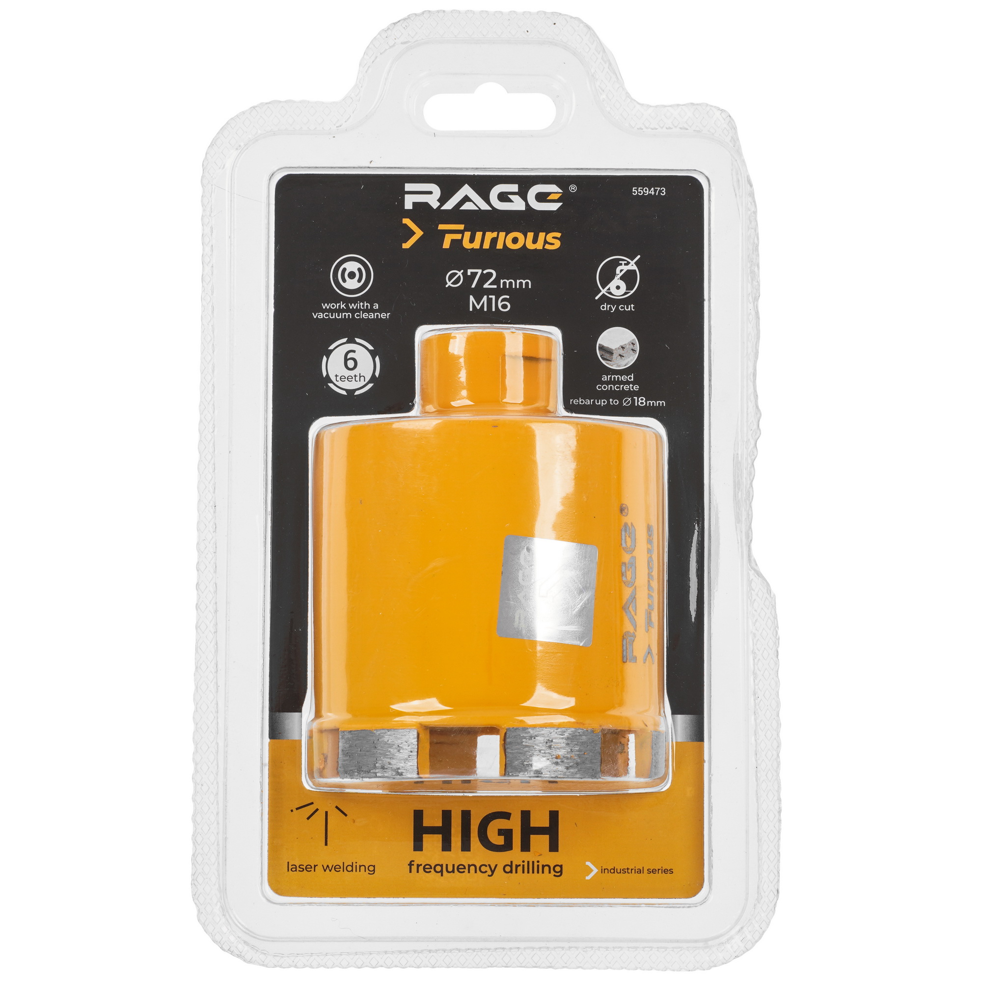 Алмазная коронка RAGE Furious 559473 9191410 Vira rage STDN-0076433