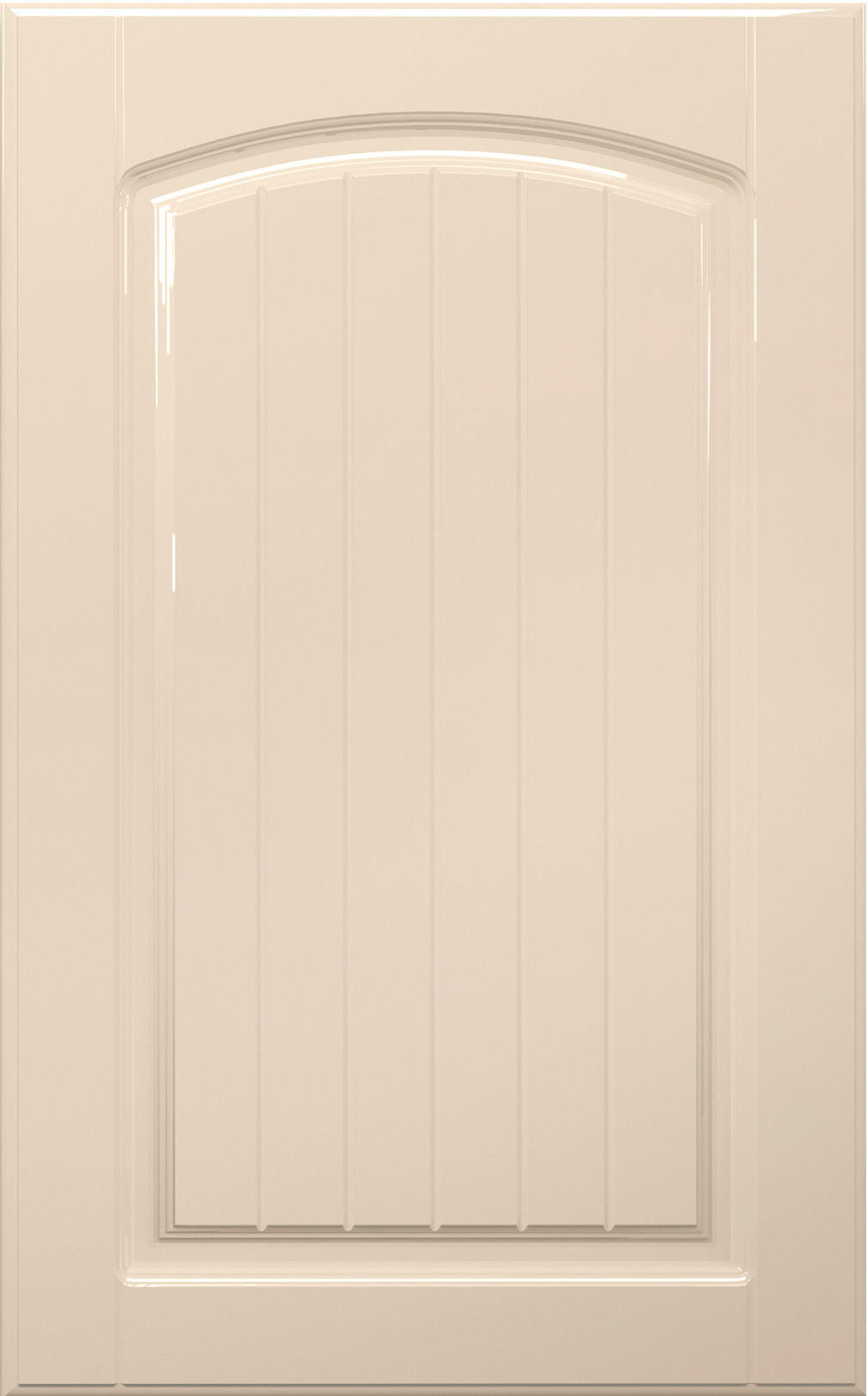 Фасады для кухни Кантри Фрезеровка «Арка сложная» Жасмин глянец №77 SIDAK SIST2637-48