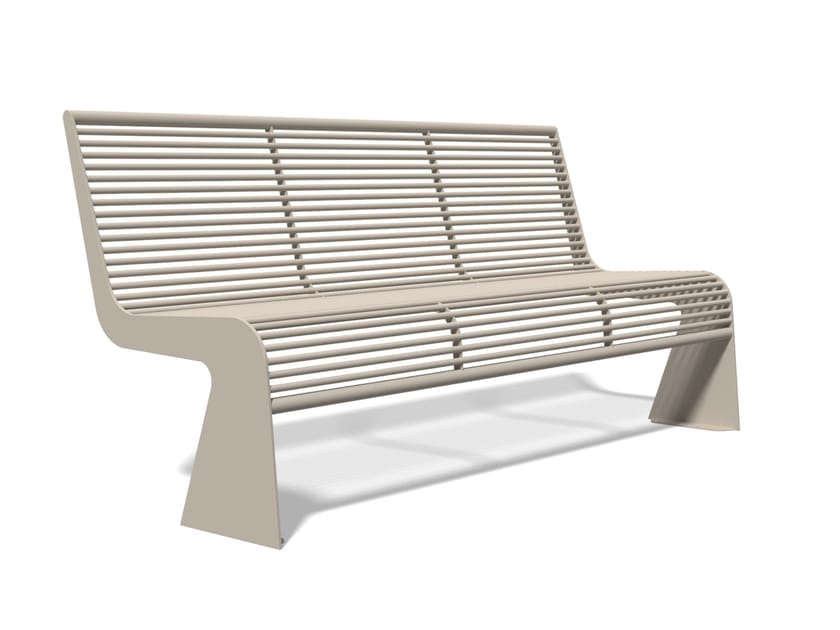 Скамья из нержавеющей стали со спинкой BENKERT BANKE Siardo ARCH-00098961