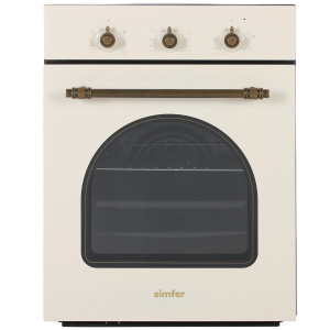 1197553 Электрический духовой шкаф Simfer B4EO16017 бежевый