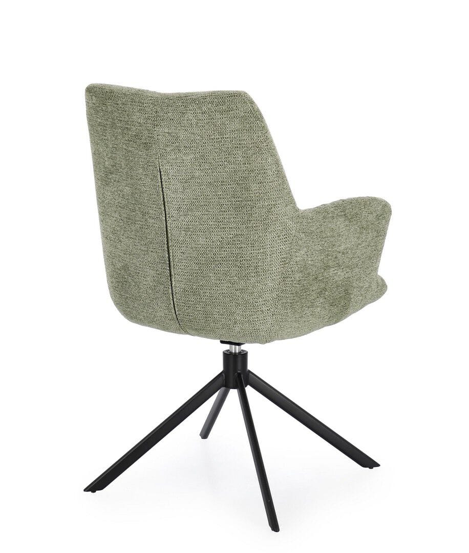 Тканевый поворотный стул с подлокотниками BIZZOTTO ALEXANDER ARCH-00028063 - Вид №12