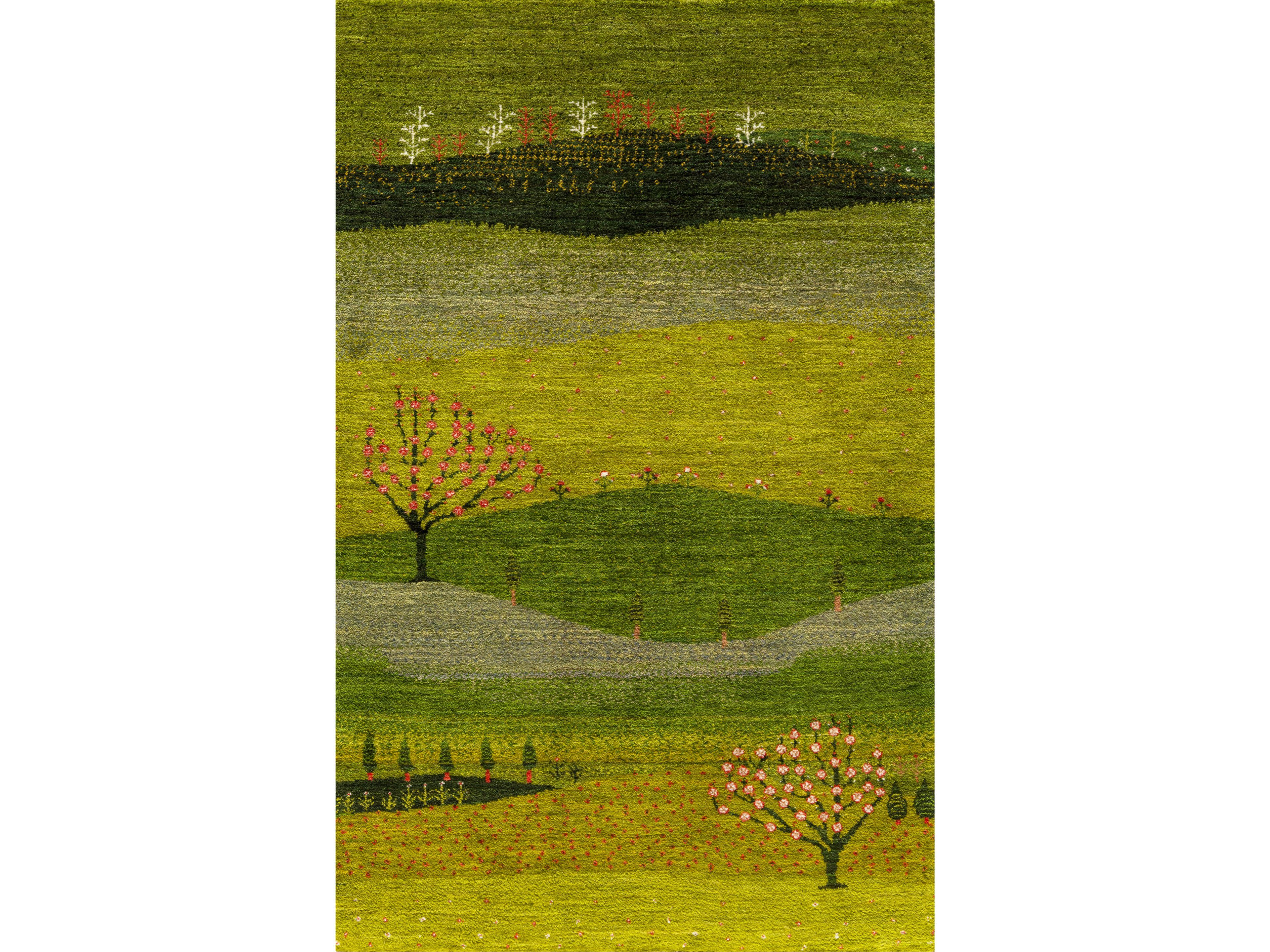 Прямоугольный шерстяной ковер Zollanvari Gabbehs Landscapes ARCH-00038133 - Вид №1