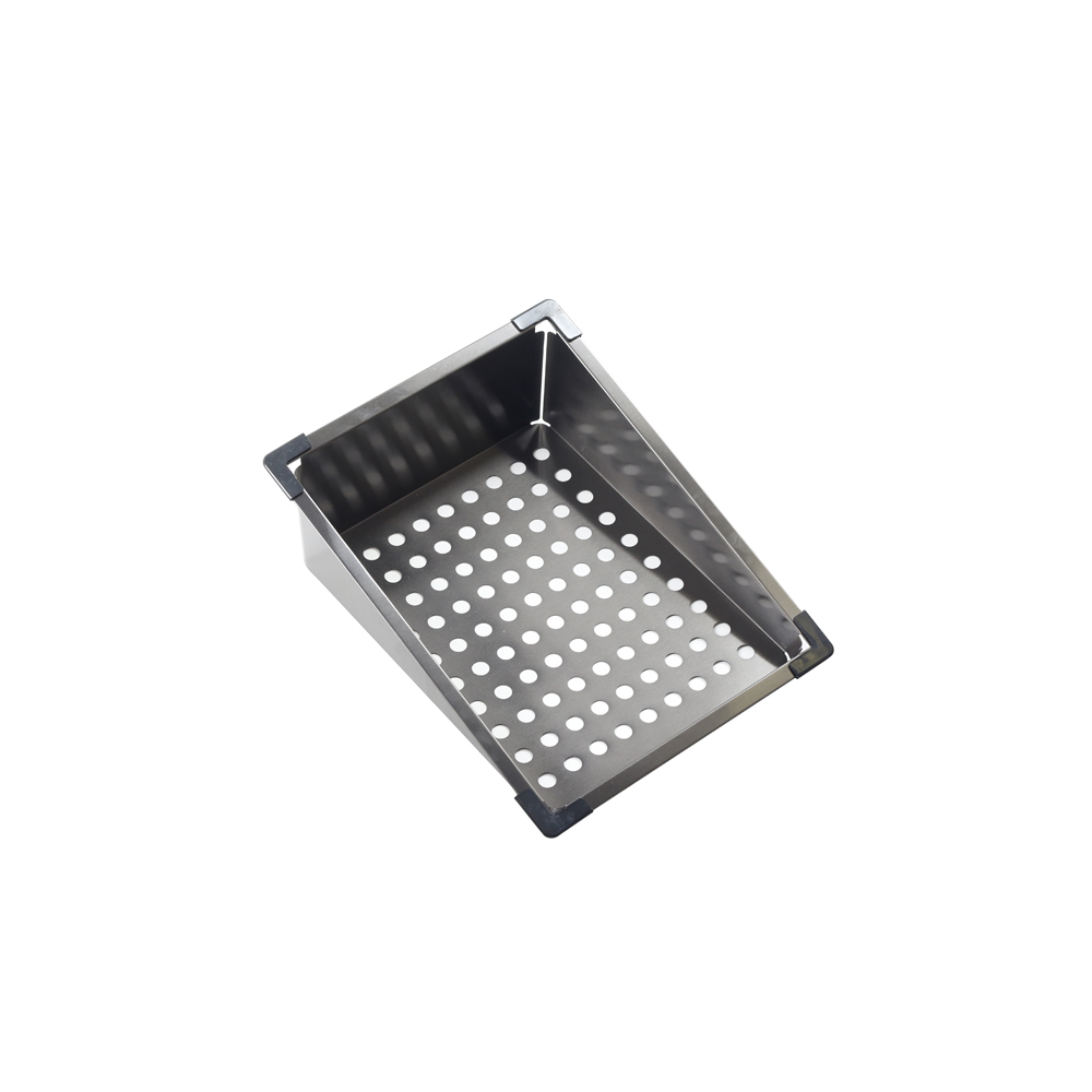 Комплект мойки MLN-D6845B+5 MELANA ProfLine 3,0/200 ГРАФИТ + смеситель, 2 корзины, разделоч доска D6845+5 графит - Вид №6