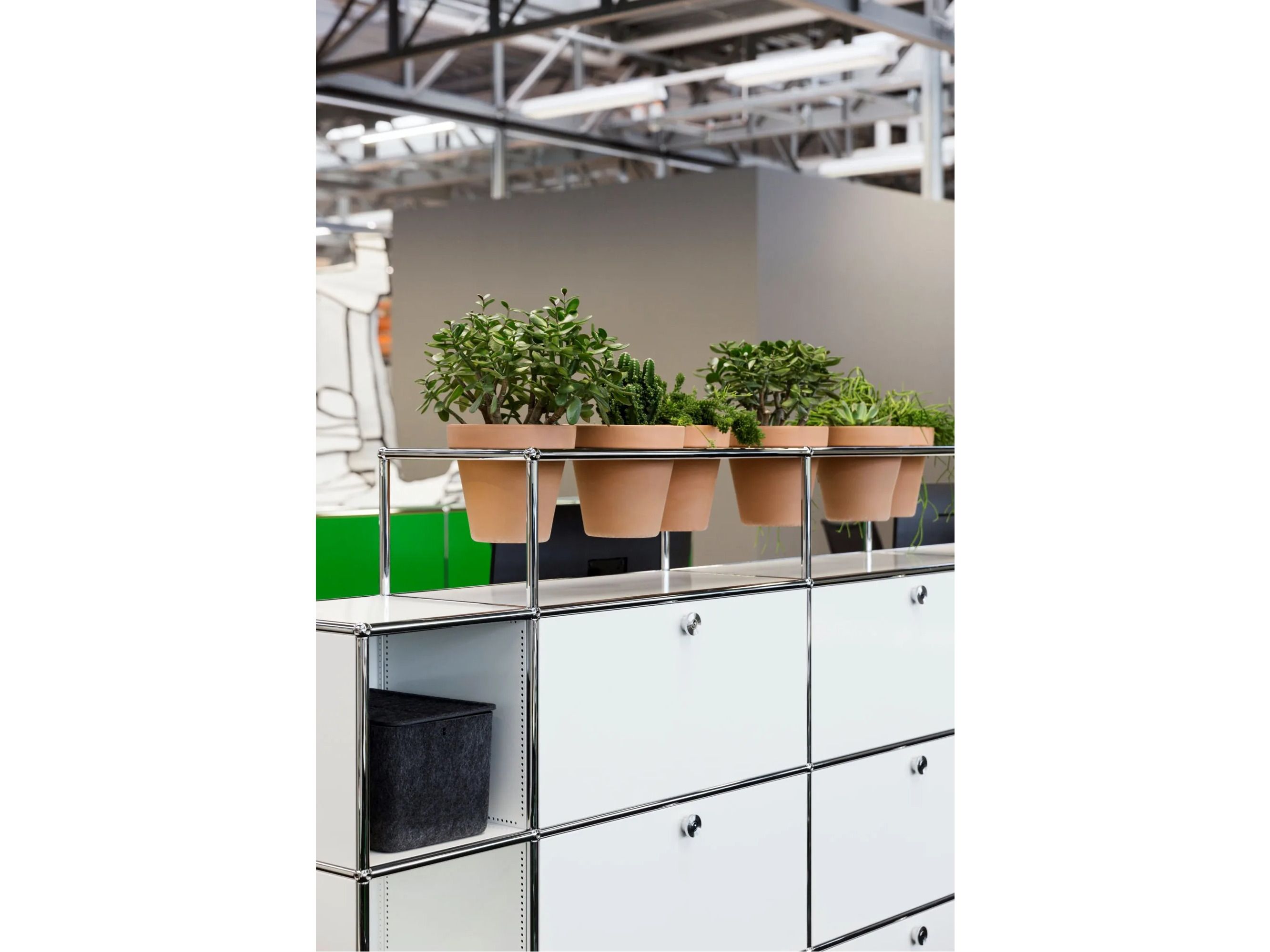 Модульная офисная мебель USM мир растений для USM Haller ARCH-00030298 - Вид №3