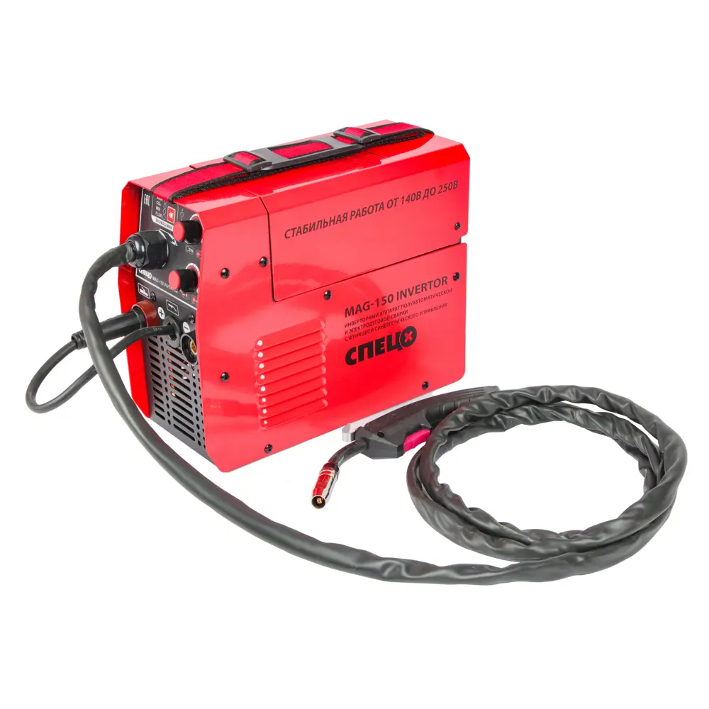 Сварочный полуавтомат инверторный Спец MAG150, 150 А, до 4 мм STLM-2164902