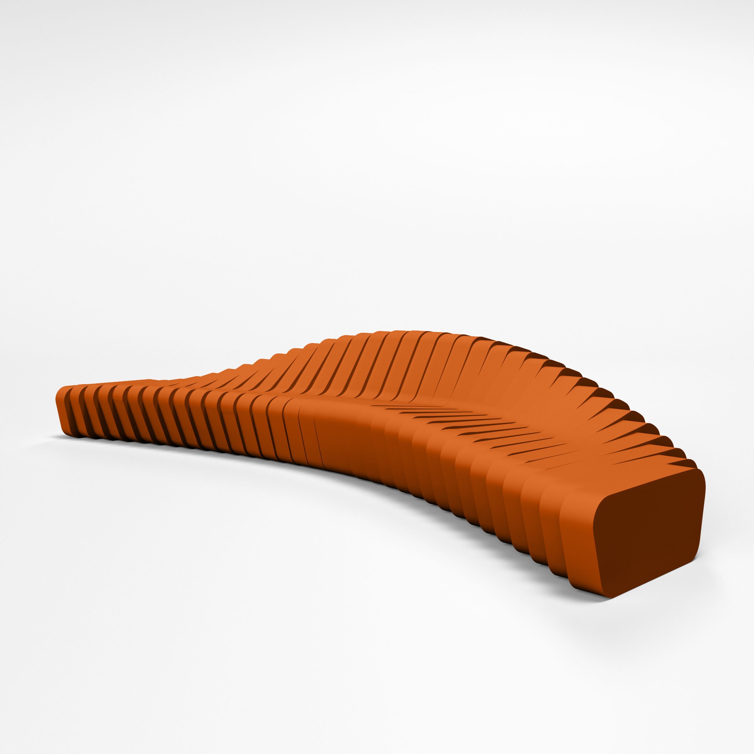 Модульный изогнутый диван с пенопластовым покрытием SIXINCH Cliffy ARCH-00045746 - Вид №46