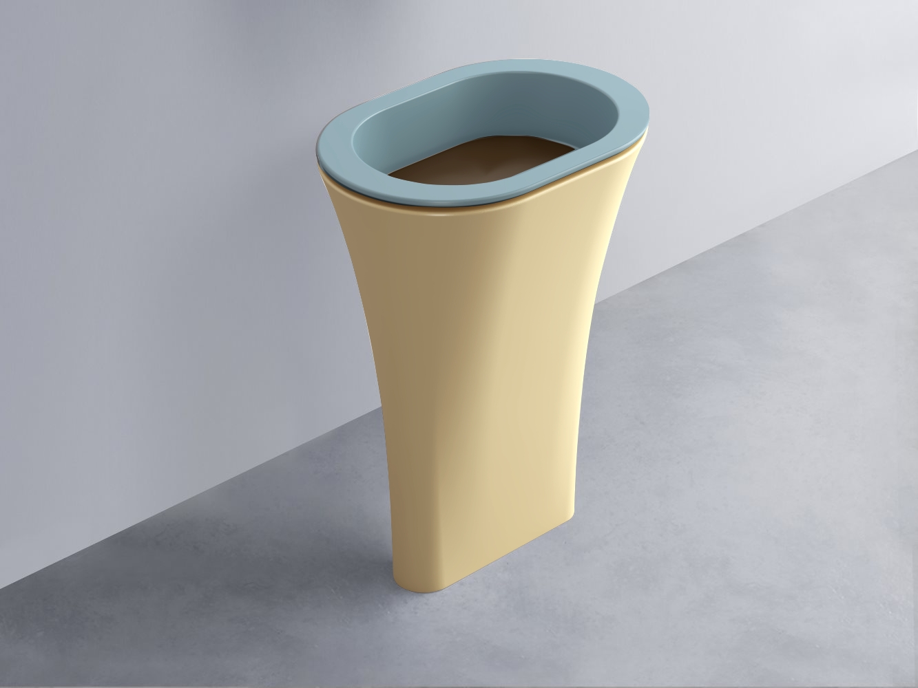 AMLA65-PL+AMPILO-CA+AMCOLO-CN Раковина Amedeo Ovale отдельностоящая cielo Enjoy + Amedeo Ceramica Cielo