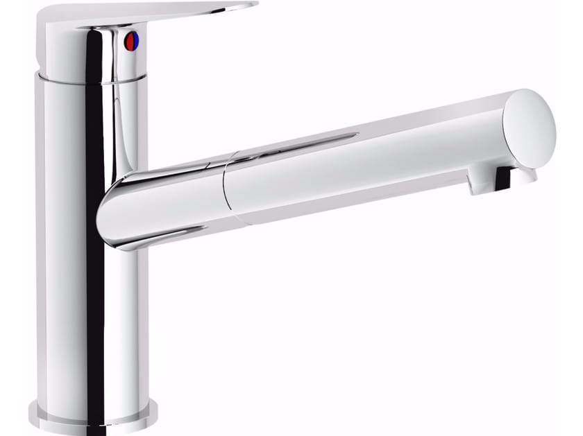 Смеситель для кухни на одно отверстие с выдвижным ручным душем Nobili Blues ARCH-00108304