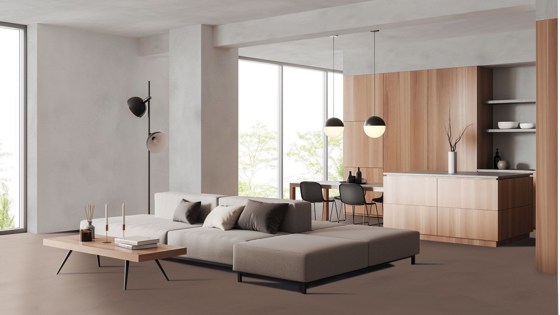 Пол / покрытие из цементных материалов Isoplam MICRO SUPREME ARCH-00151989 - Вид №1