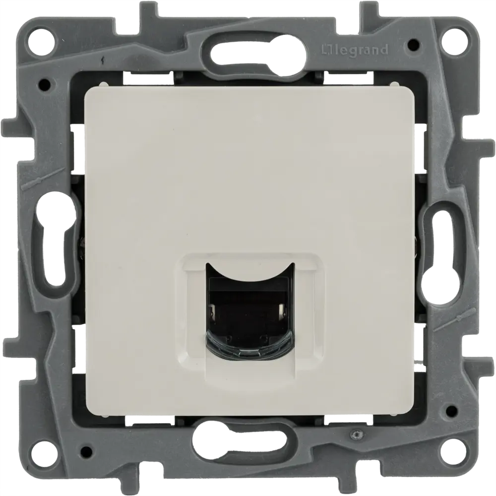 Розетка компьютерная Legrand Etika RJ-45 для скоростного интернета 82153461 STLM-1576889
