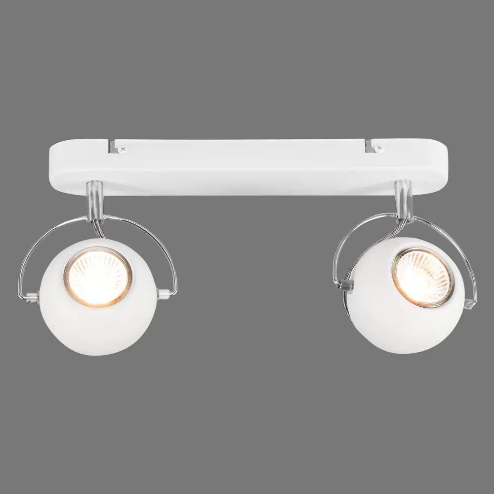 Спот Spin 2 лампы 5 м² цвет белый Arte Lamp STLM-2199771 - Вид №2