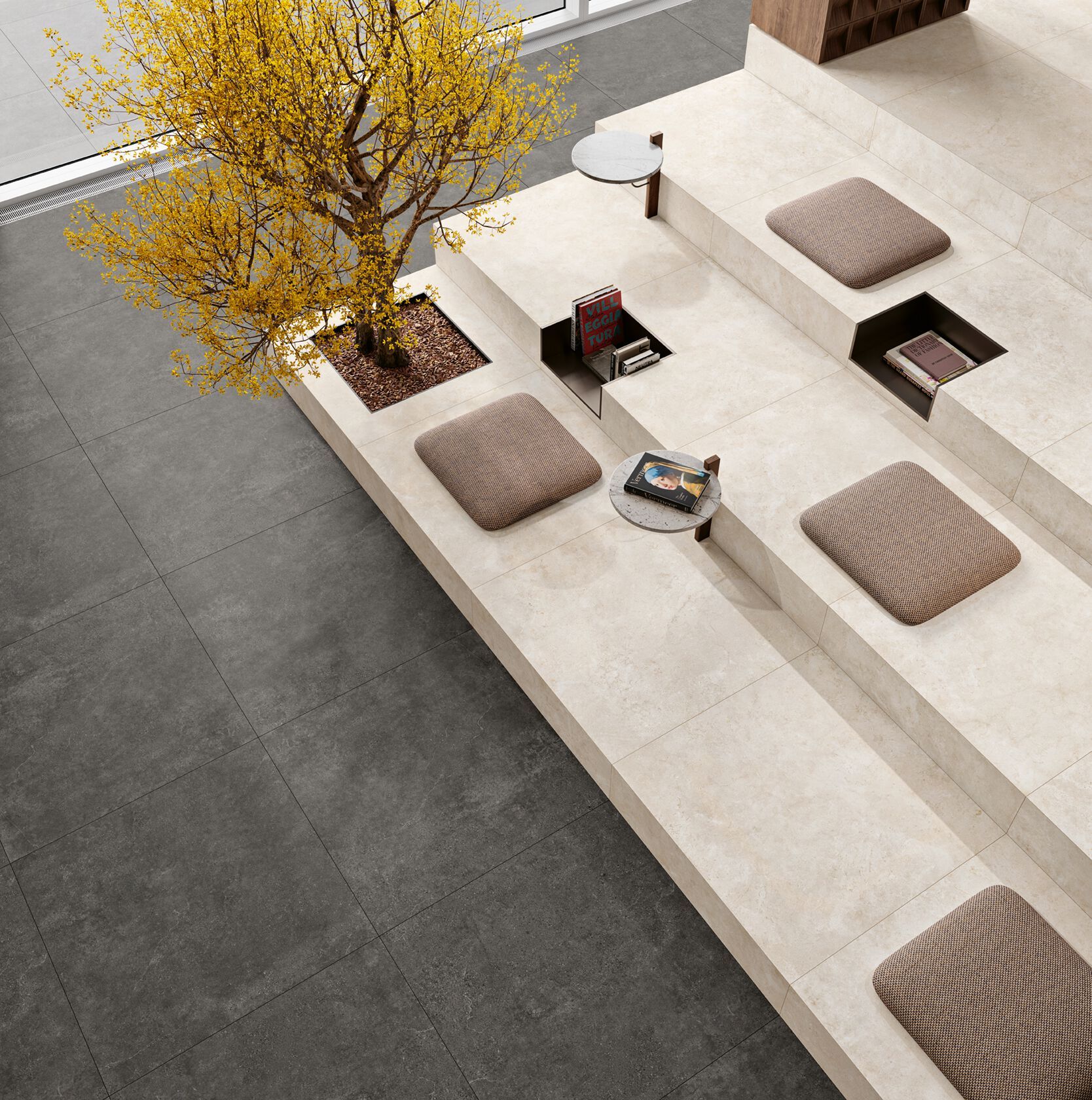 Пол / облицовка керамогранита с эффектом камня MARGRES LINEA EVOLUTION ARCH-00051445 - Вид №2