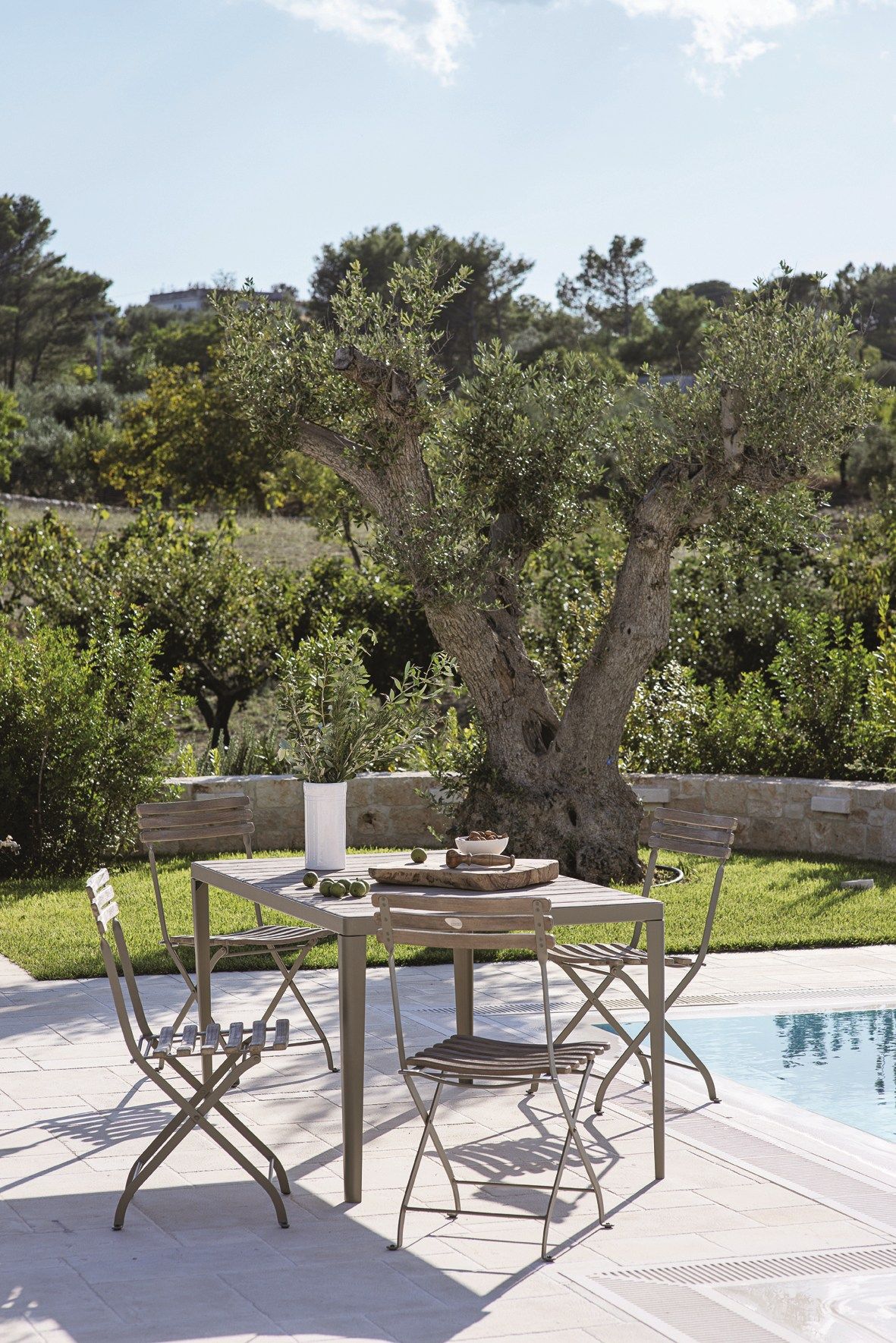 Прямоугольный садовый стол из тикового дерева Ethimo Laren ARCH-00129109 - Вид №1