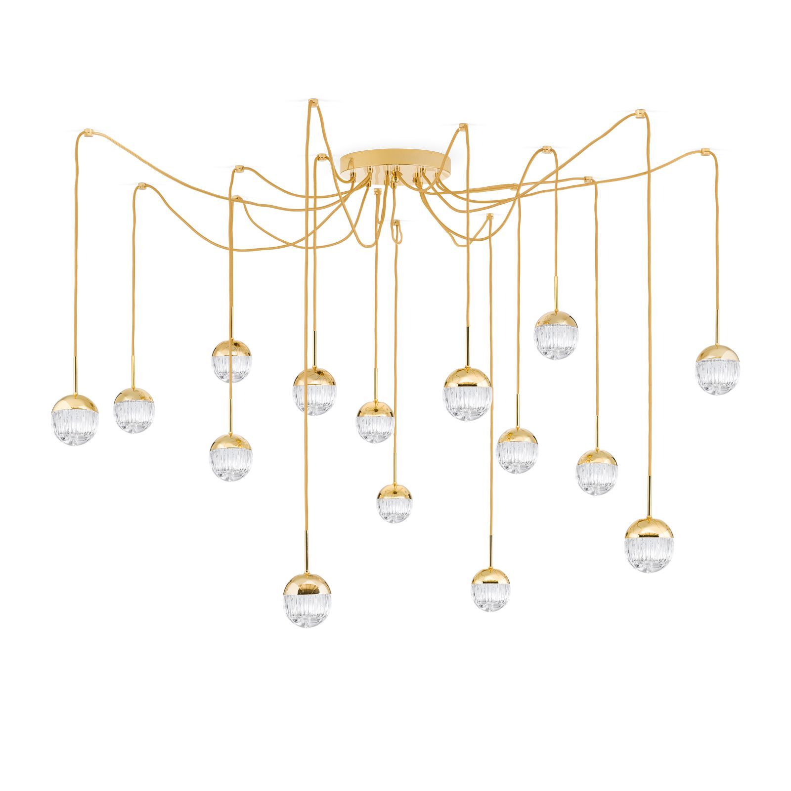 Латунь и Кристалл подвесной светильник Orion ARCH-00000379 - Вид №19