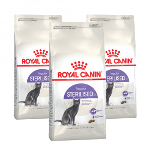 Т0033449*3 Корм для кошек Sterilised 37 для стерилизованных сух. 2кг (упаковка - 3 шт) ROYAL CANIN