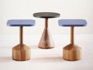 Miniforms Журнальный столик из лакированного массива дерева Pezzo