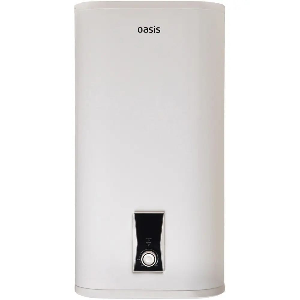 Накопительный водонагреватель электрический 50 л Oasis PA-50 2 кВт нержавеющая сталь мокрый ТЭН STLM-2127734