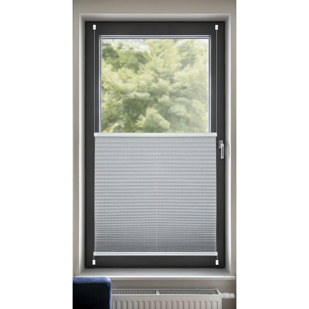 Штора плиссе 65x170 см жаккард серая Santreyd STLM-2212174 - Вид №5