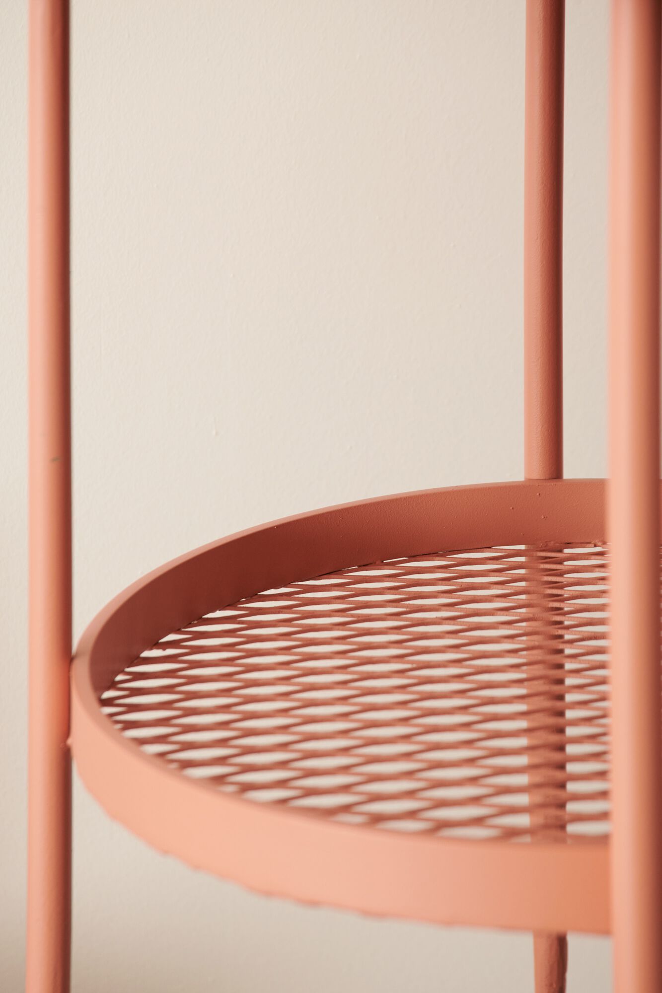 Круглая прикроватная тумбочка из кованого железа Lispi Himalia ARCH-00076763 - Вид №9