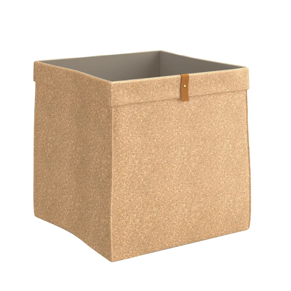 Короб Spaceo KUB L 31x31x31 см 30 л пробковый STLM-2151702 - Вид №1
