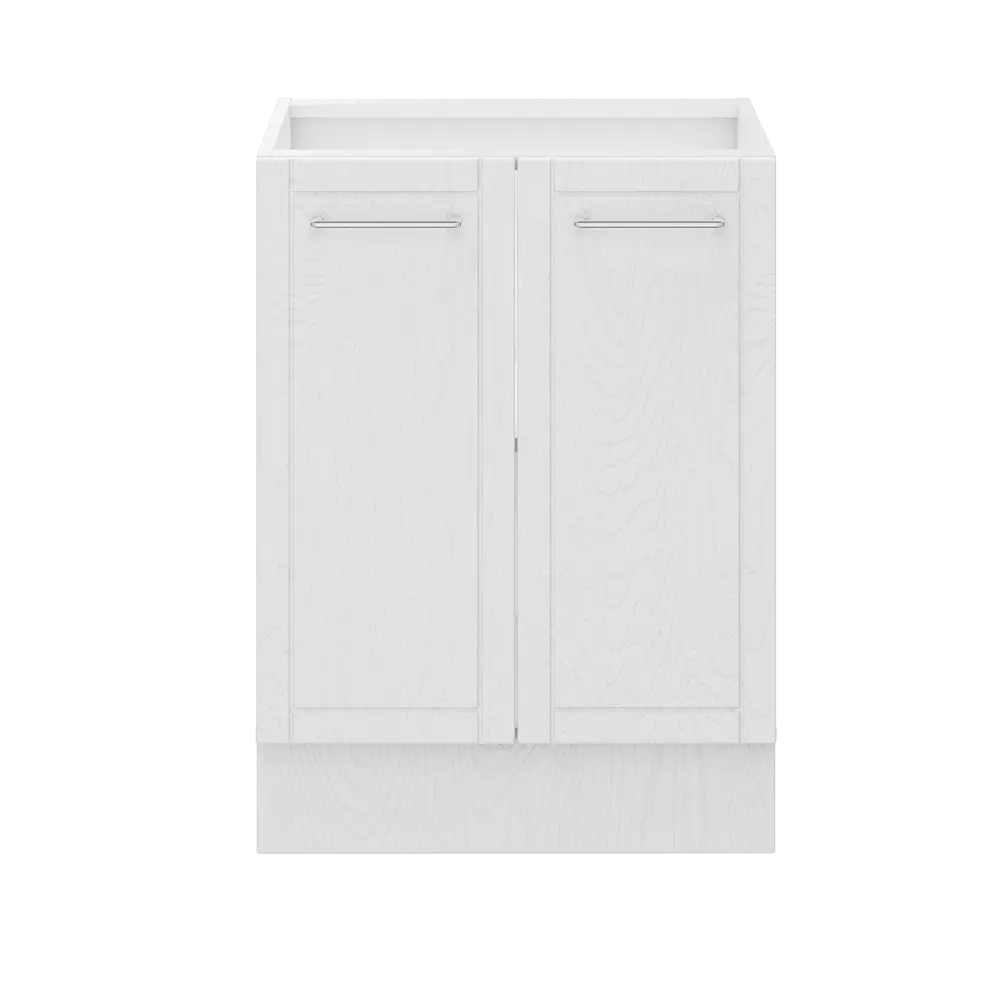 Кухонный шкаф напольный Агидель 60x82.5x58 см МДФ цвет белый DELINIA STLM-2177086 - Вид №6