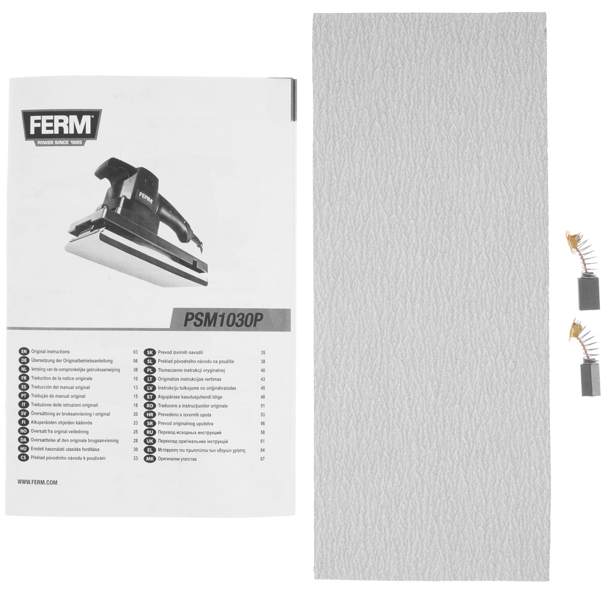 Виброшлифовальная машина FERM PSM1030P 9168743 STDN-0143763 - Вид №6