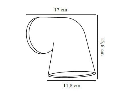 Алюминиевая наружная настенная лампа Nordlux Front ARCH-00118176 - Вид №5