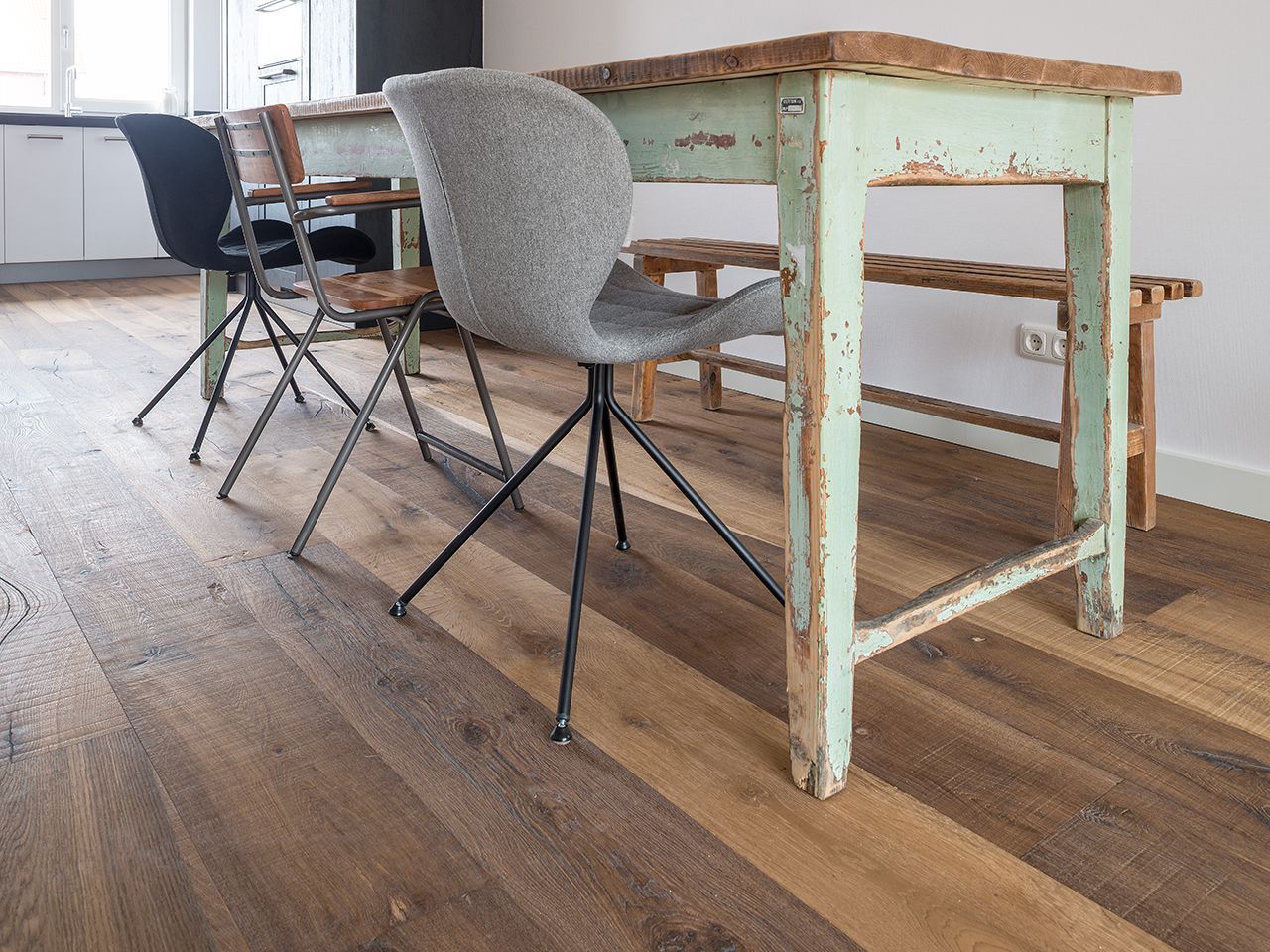 Восстановленный деревянный паркет Dennebos Flooring Reclaimed Wood ARCH-00029724 - Вид №35