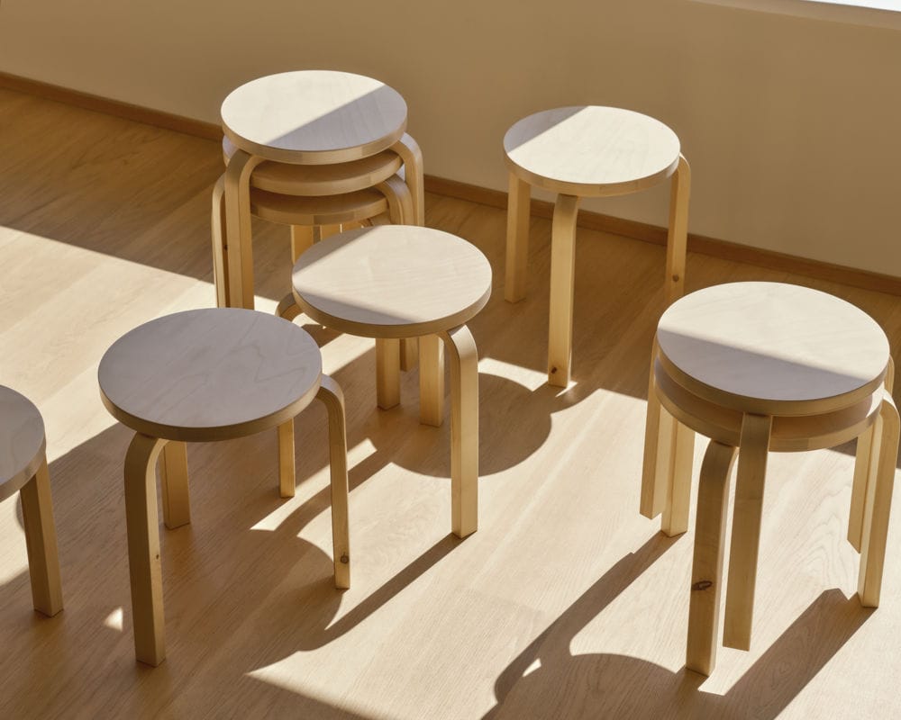 Деревянный штабелируемый стул Artek лес ARCH-00048877 - Вид №3