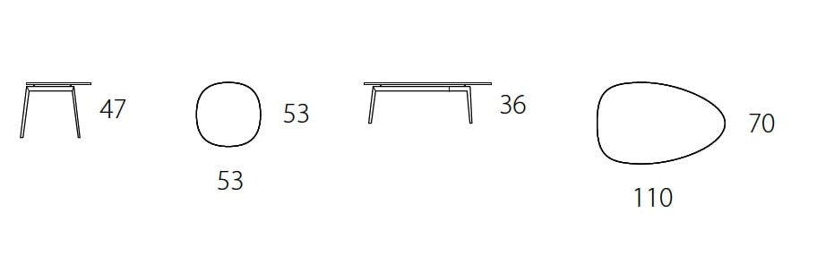 Журнальный столик RIFLESSI COFFEE ARCH-00112308 - Вид №5