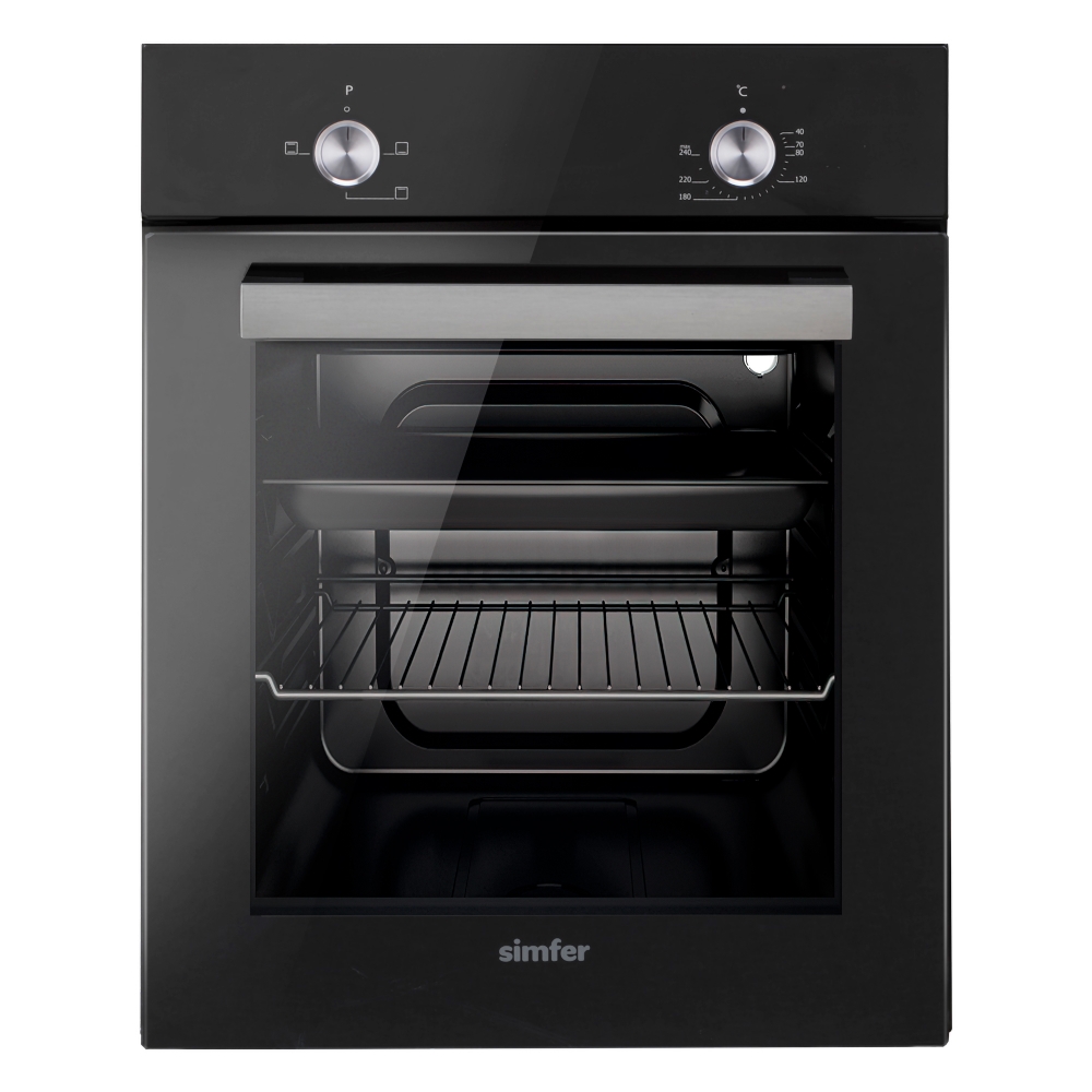 9142642 Электрический духовой шкаф Simfer B4EB04070 черный STDN-0119990