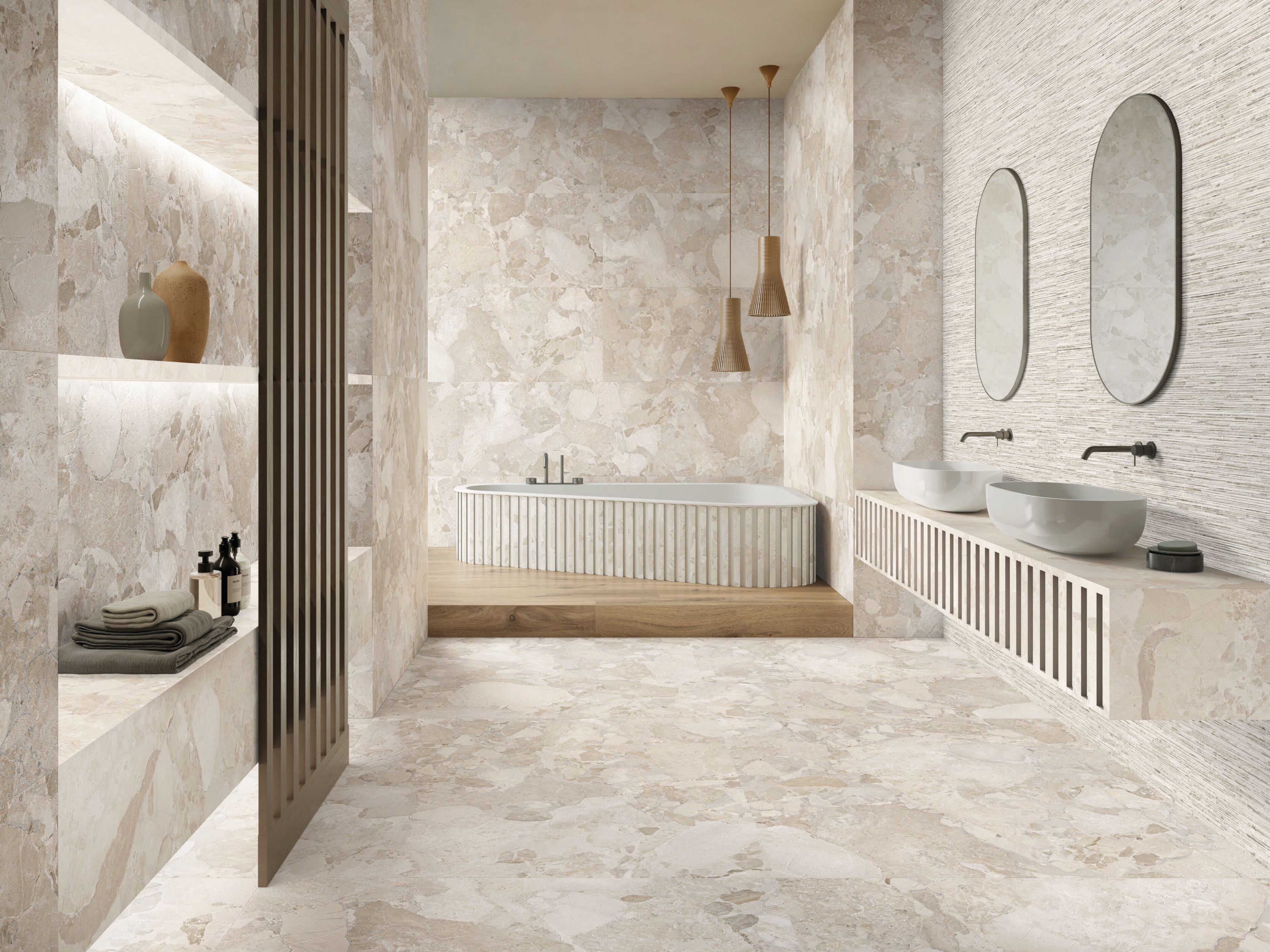 Напольное покрытие / керамогранит для внутреннего и наружного применения Ergon Matera Stone ARCH-00150208