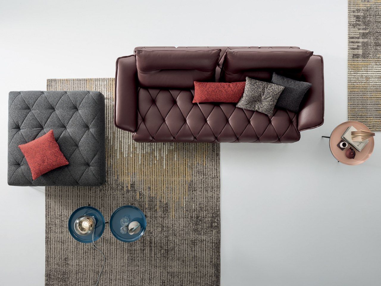 Ткань capitonné пуф AERRE ITALIA Emerald ARCH-00033560 - Вид №3