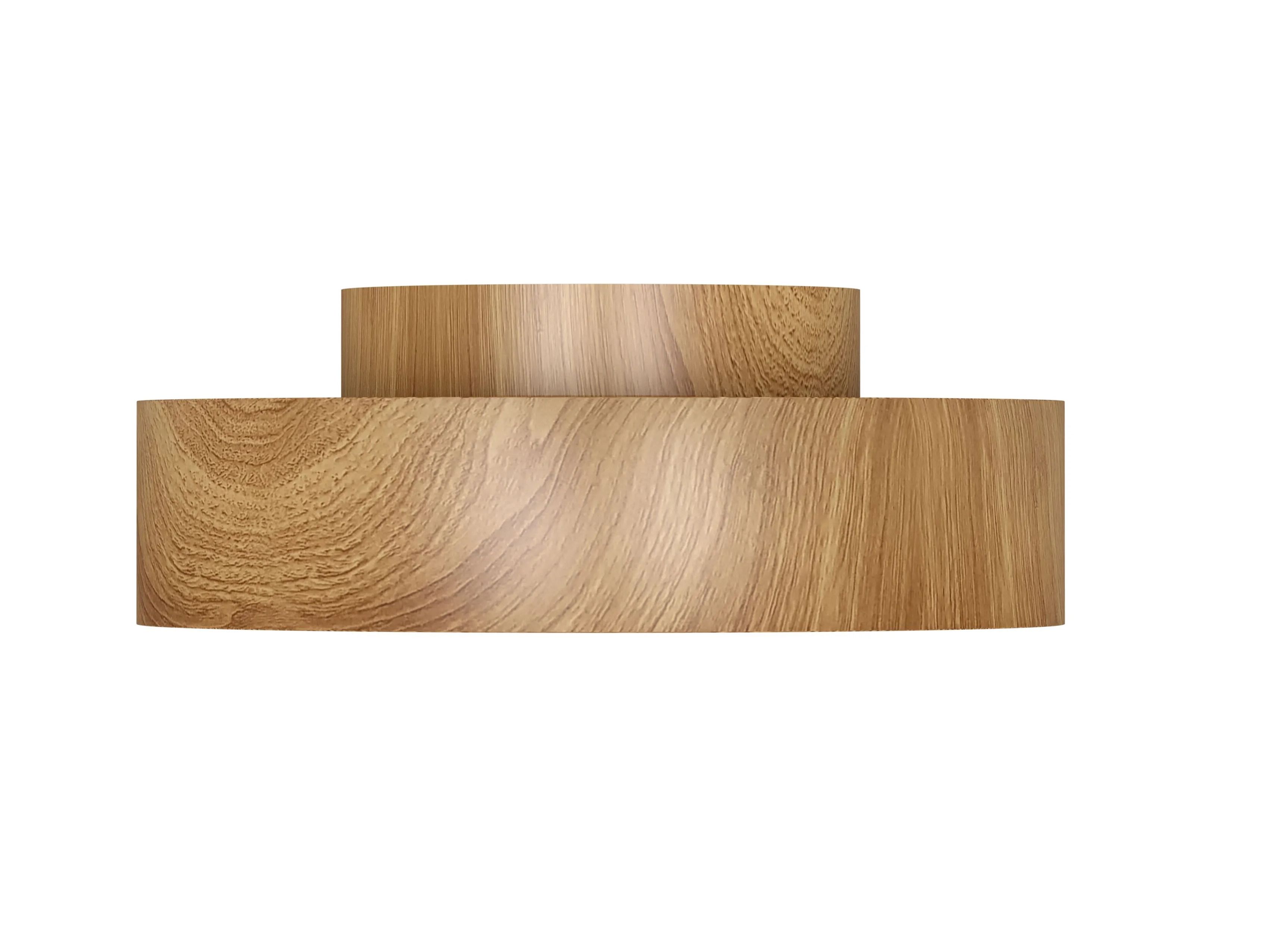 Светодиодный потолочный светильник с эффектом дерева Valaisin Grönlund дуб ARCH-00108585 - Вид №2