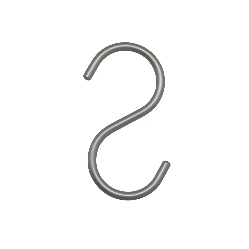 Крючок KONSENSA 5.5 см металл цвет серебро 2 шт Крючок металлический STLM-2050692 - Вид №1