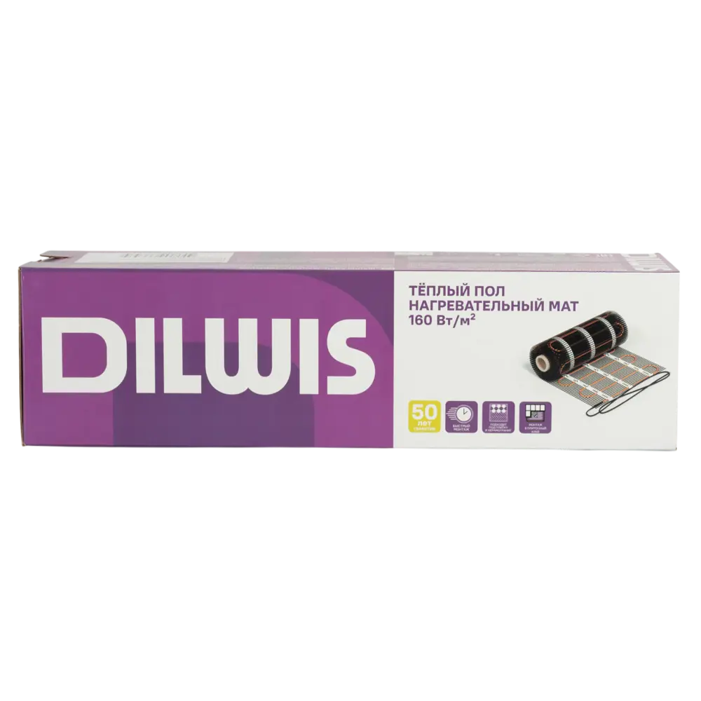 Нагревательный мат для теплого пола DILWIS 4 м2 640 Вт STLM-2119247 - Вид №3