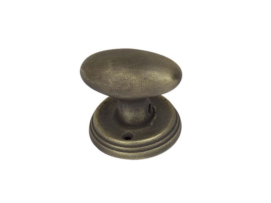 Бронзовая дверная ручка GIARA ART DESIGN-BRONZE Овальный ARCH-00094598 - Вид №1