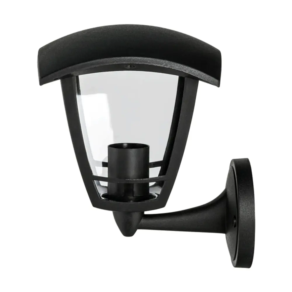 Светильник уличный настенный Salerno 60 Вт IP44 цвет черный DUWI STLM-2211168