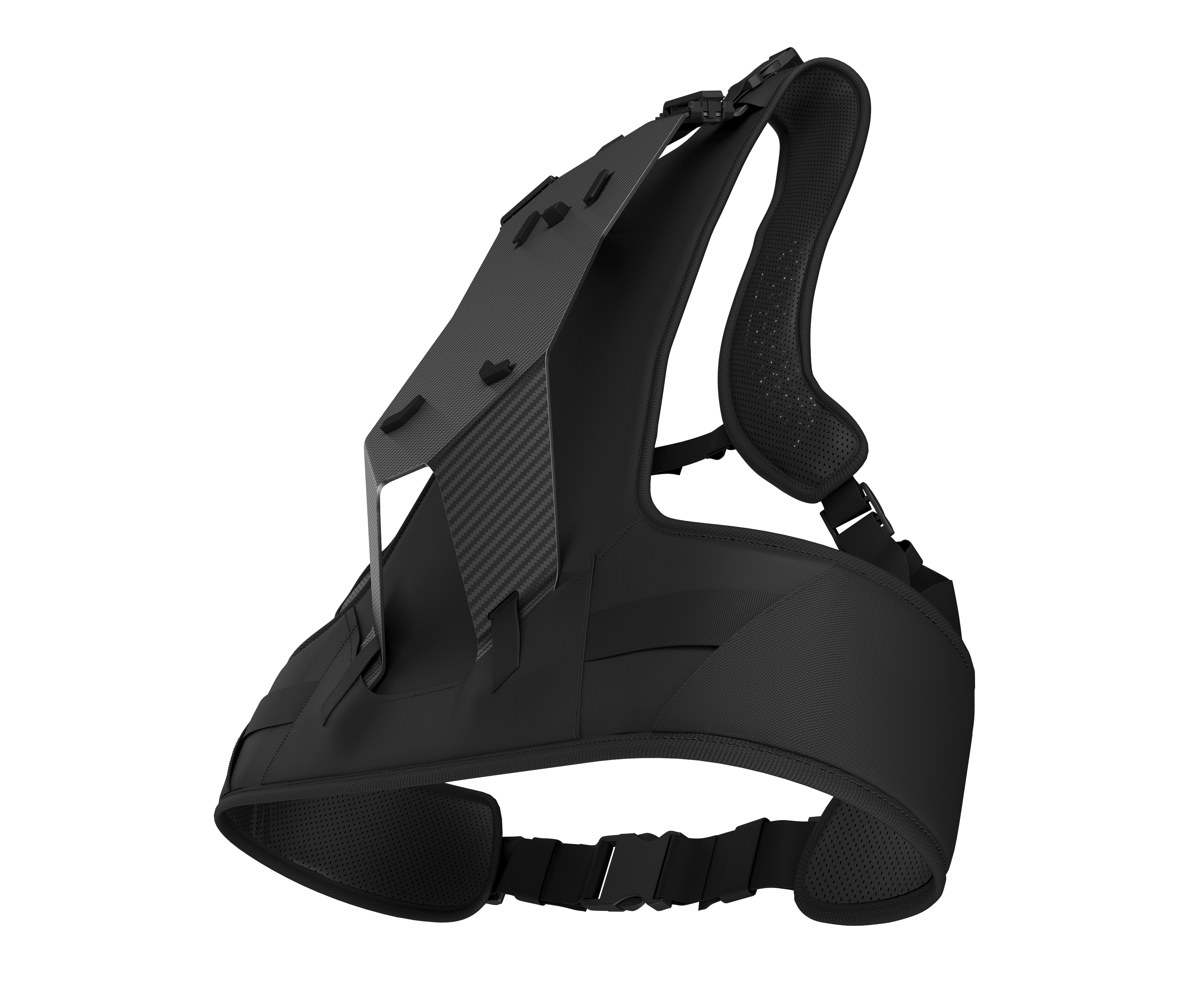 6TQ92EA#ACB z vr backpack g2 intel core i7 8850h(2.6ghz)/16384mb/512ssdgb/nodvd/ext:nvidia geforce rtx2080(8192mb)/war 1y/4.66kg/black/w10pro + batt chrgr, batt pack, harness HP Santreyd  - Вид №6