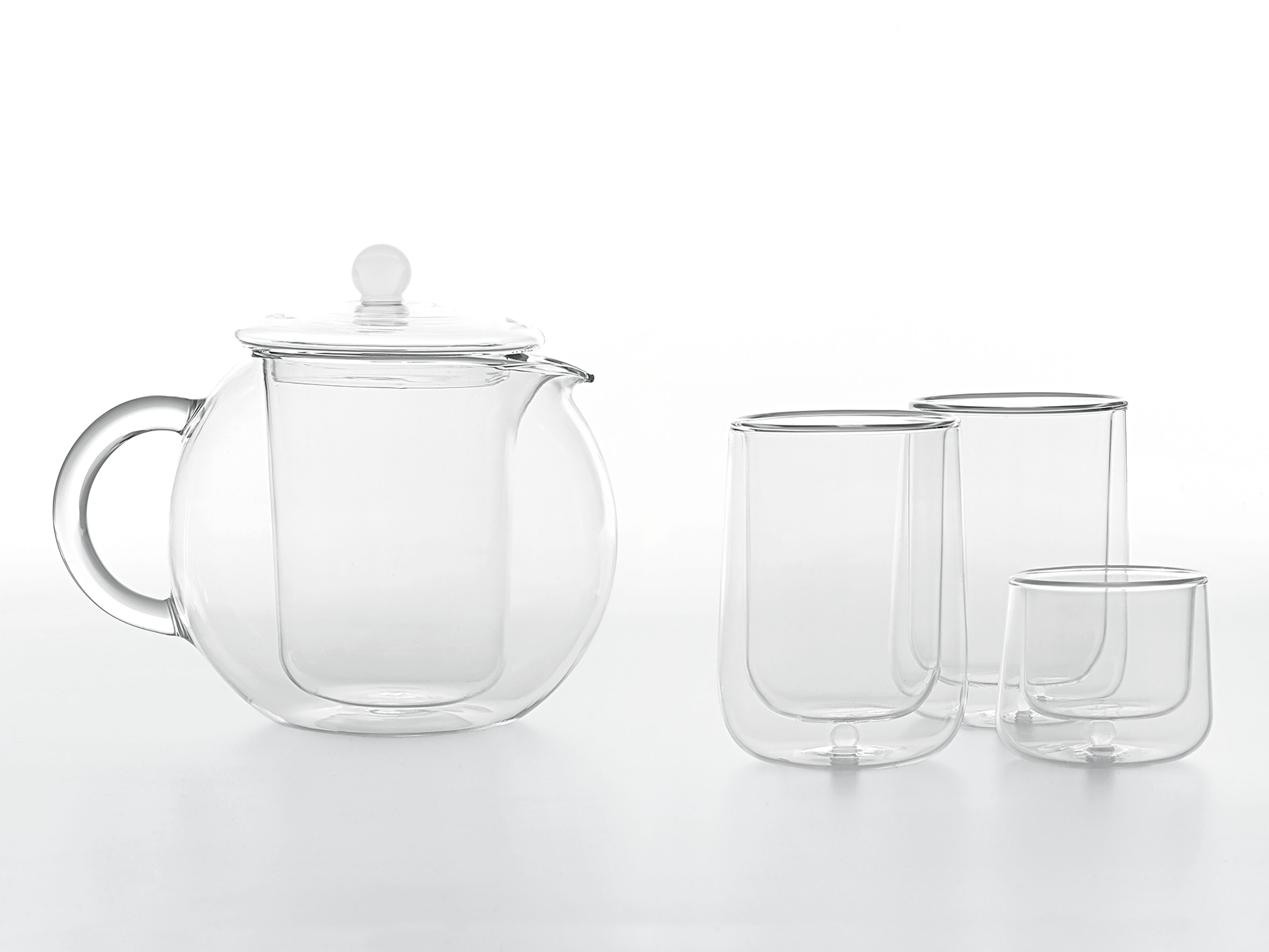 Чайник из боросиликатного стекла Zafferano настольный шар ARCH-00055141 - Вид №1