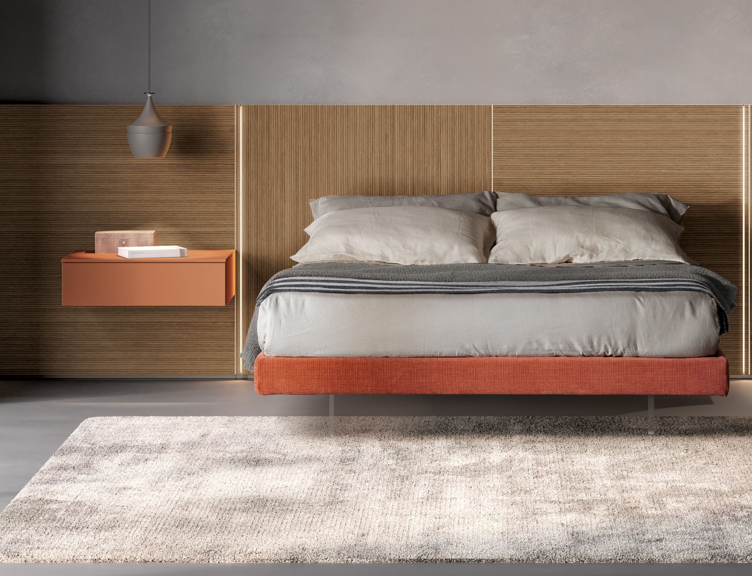 Подвесная тумбочка из меламиновой ткани с ящиками Adok Fly ARCH-00060712 - Вид №5