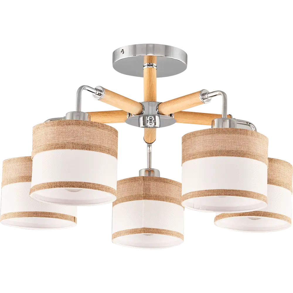 Потолочный светильник Freya FR5329-PL-05-CH с 5 плафонами в стиле модерн 89168203 STLM-0079404 - Вид №1