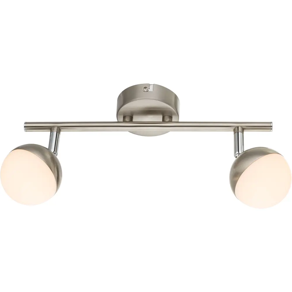 Спот светодиодный Globo 56201, 2x4.8 Вт, цвет матовый никель STLM-2098658 - Вид №3