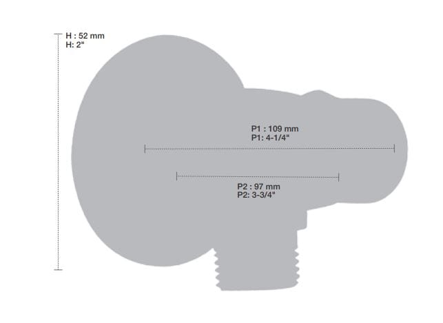 Термостатический набор для душа с душем BARIL PRO-3001-71 ARCH-00010278 - Вид №1