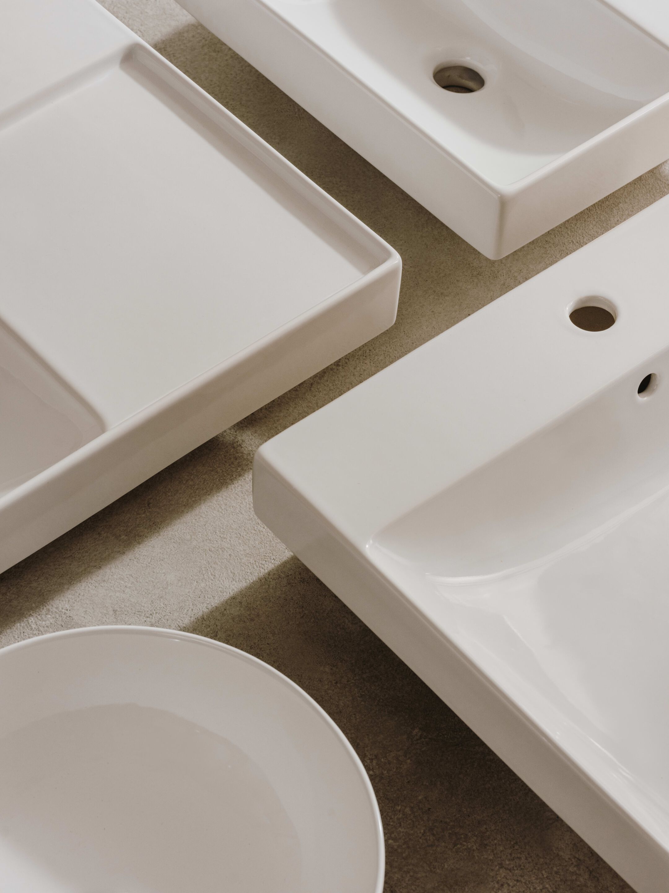 Керамическая столешница с одной круглой раковиной Roca Ona ARCH-00087733 - Вид №4