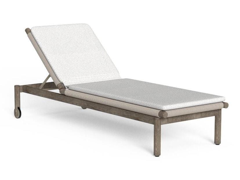 Садовая кровать из тикового дерева с колесами Talenti водолазка ARCH-00080710 - Вид №5