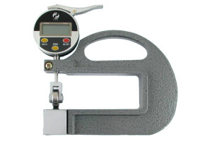 15629669 Индикаторный электронный роликовый толщиномер 0-10 мм, 0.01 мм, L 100 мм D141001 GRIFF
