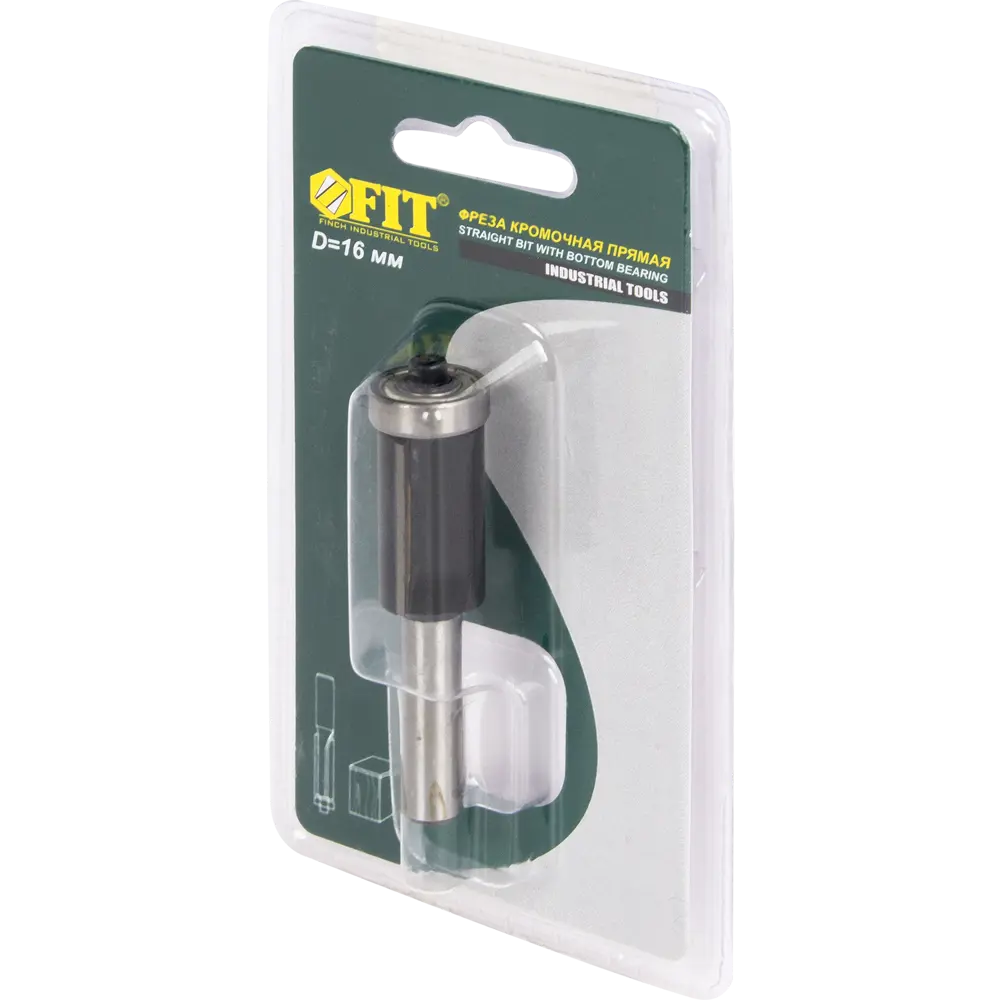 Фреза кромочная прямая Fit 36666, 16x25x68 мм STLM-2027402 - Вид №3