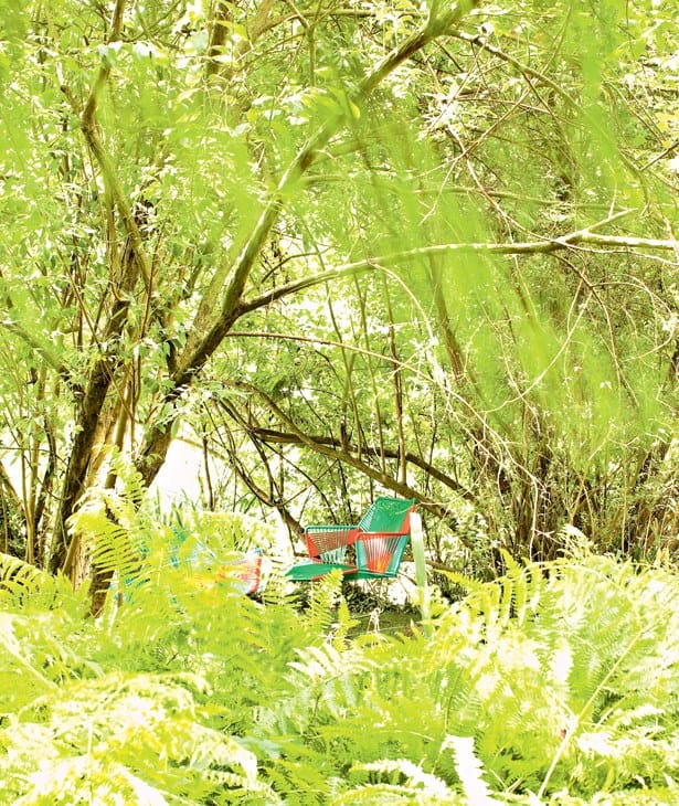 Кресло с плетением из инженерного пластика MOROSO Tropicalia ARCH-00149723 - Вид №8