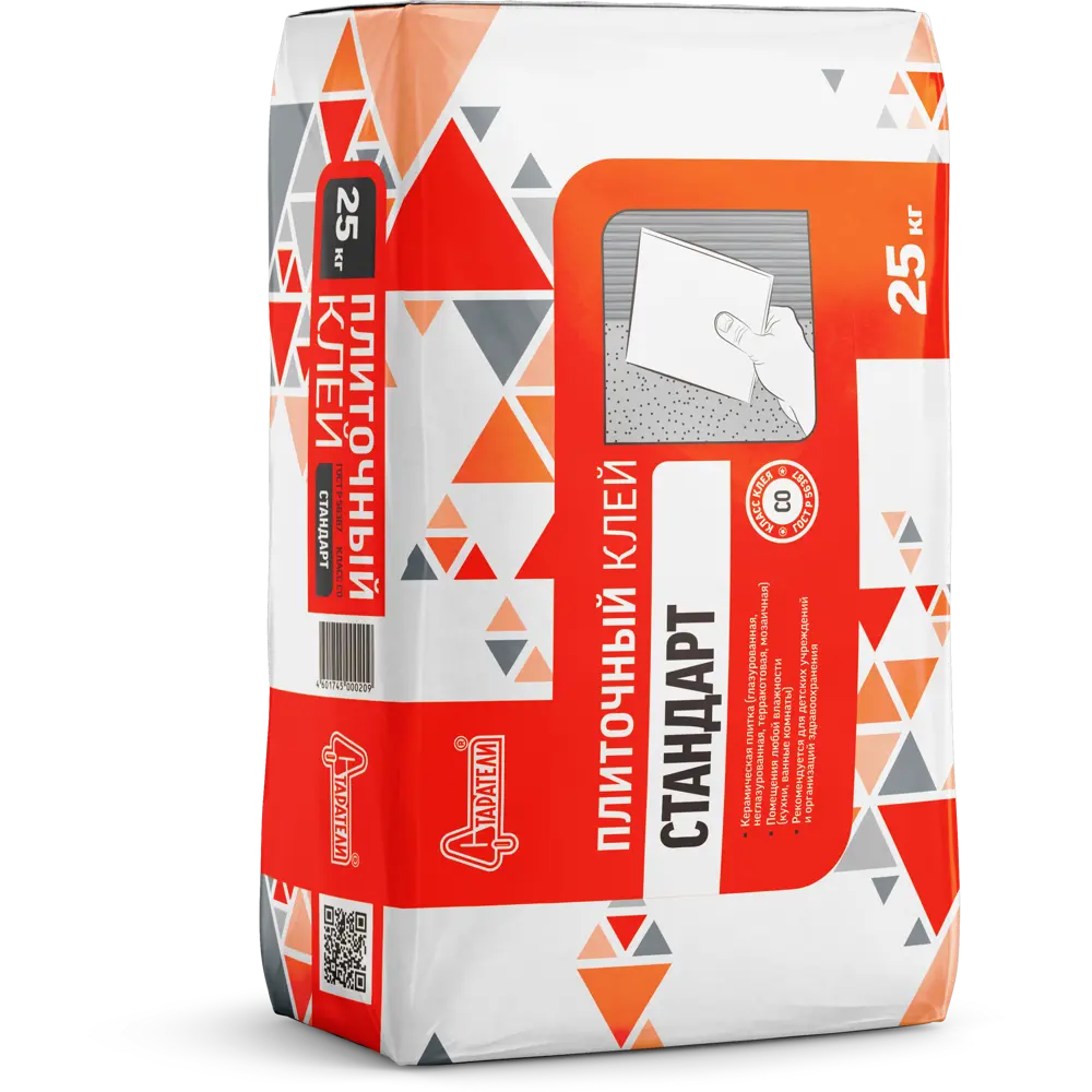 Клей для плитки Старатели Стандарт, 25 кг STLM-2034231